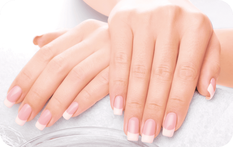 THE SECRET OF HEALTHY NAILS IS STRENGTHENING