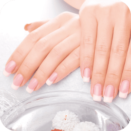 THE SECRET OF HEALTHY NAILS IS STRENGTHENING